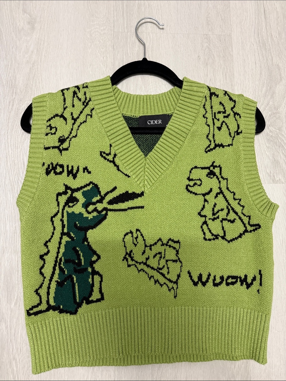 Dinosaur Knit Vest